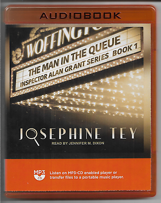 Josephine Tey - Man in the Queue Audiobook  