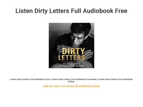 Vi Keeland - Dirty Letters Audiobook  