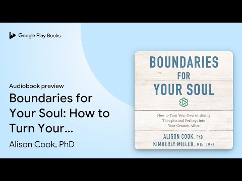 Cook Phd, Alison - Boundaries for Your Soul Audiobook  