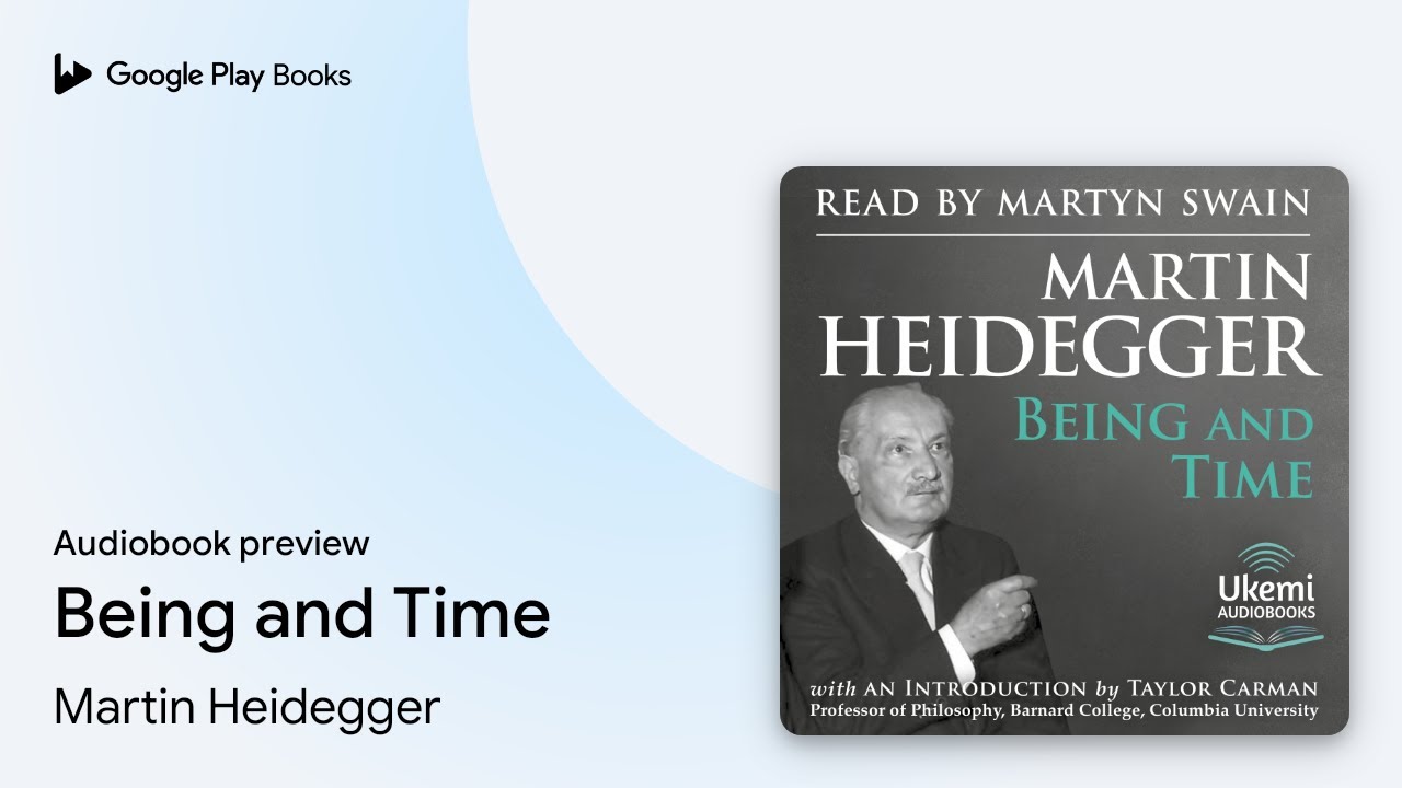 Martin Heidegger - Being And Time Audiobook  