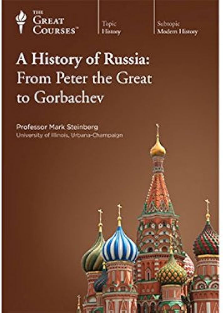 The Great Courses - A History of Russia Audiobook  