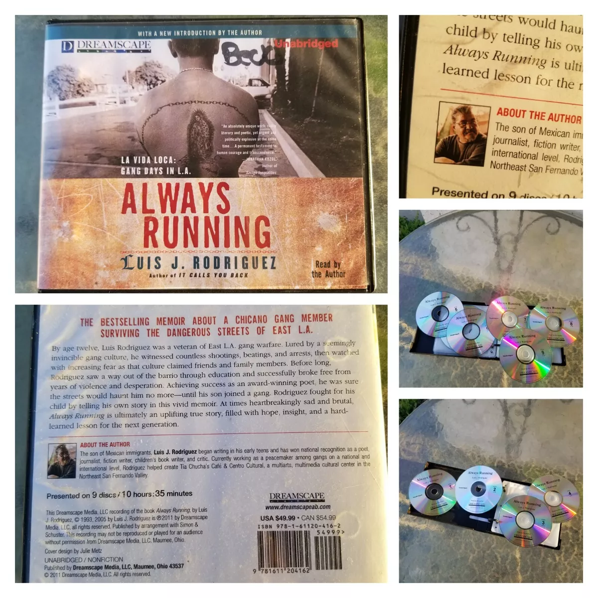 Luis J. Rodriguez - Always Running Audiobook  