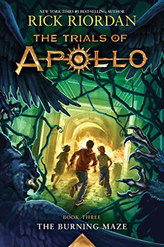 The Burning Maze Audiobook (Trials of Apollo, The Book Three)  