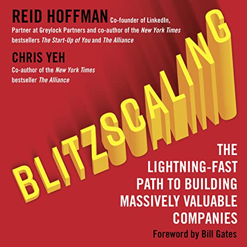 Reid Hoffman - Blitzscaling Audiobook  