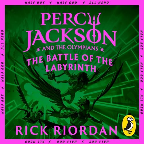 The Battle of the Labyrinth Audiobook - Rick Riordan  