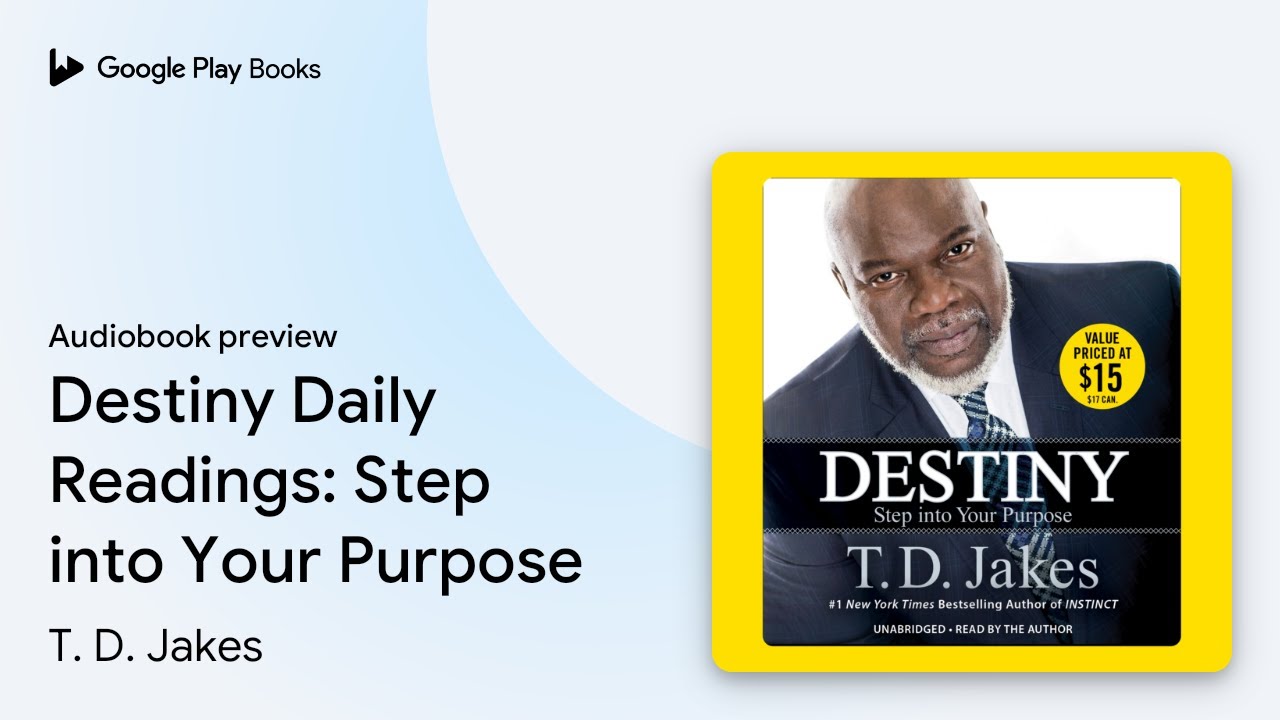 T. D. Jakes - Destiny Audiobook  