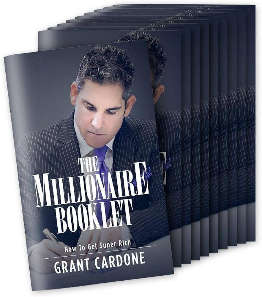 Grant Cardone - The Millionaire Booklet Audiobook  