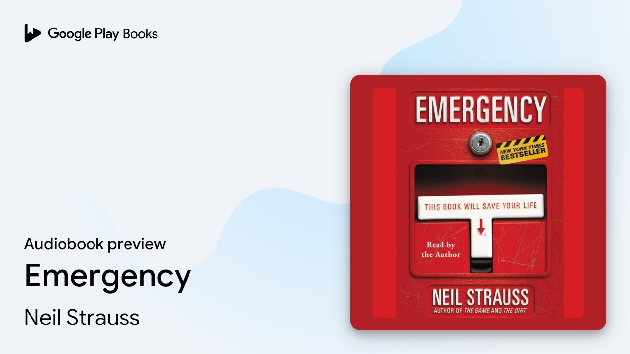 Neil Strauss - Emergency Audiobook  