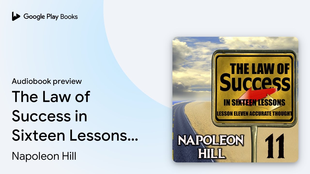 Napoleon Hill - Law of Success: In Sixteen Lessons Audiobook  