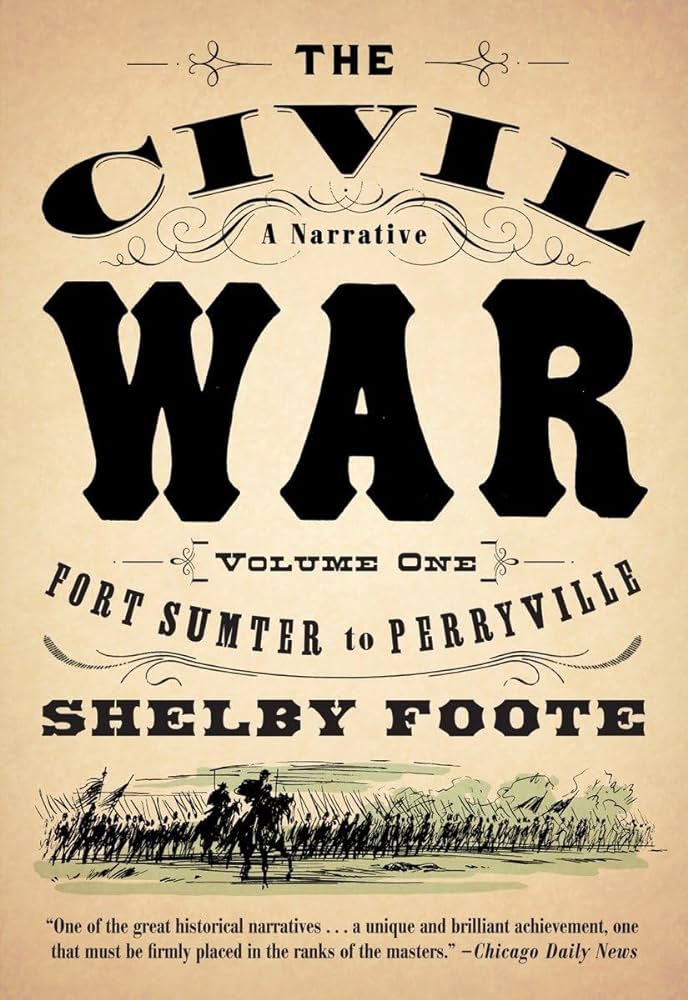 Shelby Foote - Civil War Volumes 1 Audiobook  