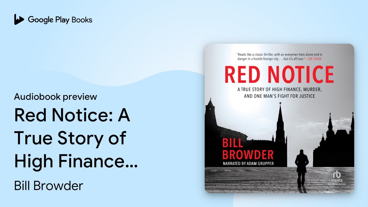 Bill Browder - Red Notice Audiobook  