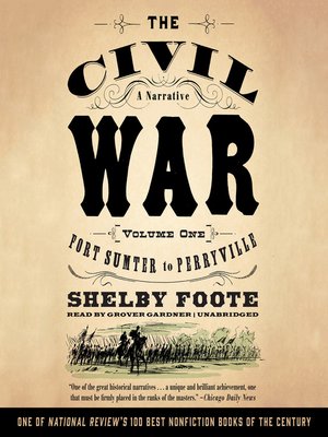 Shelby Foote - Civil War Volumes 1 Audiobook  