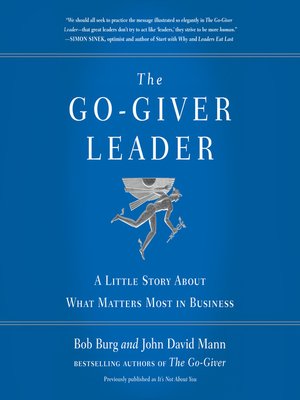 Bob Burg - The Go-Giver Leader Audiobook  