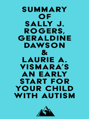 Sally J. Rogers - An Early Start for Your Child With Autism Audiobook  