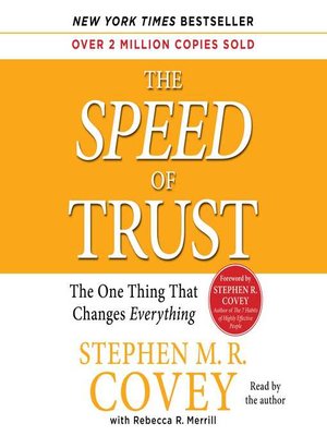 Stephen M.R. Covey - The Speed of Trust Audiobook  