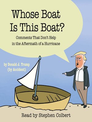 The Staff of The Late Show With Stephen Colbert - Whose Boat Is This Boat? Audiobook  