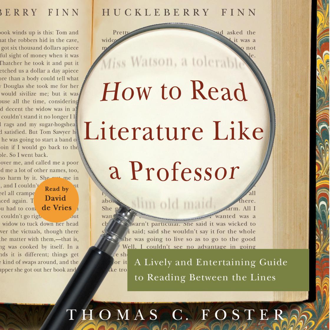 Thomas C Foster - How to Read Literature Like a Professor Audiobook  