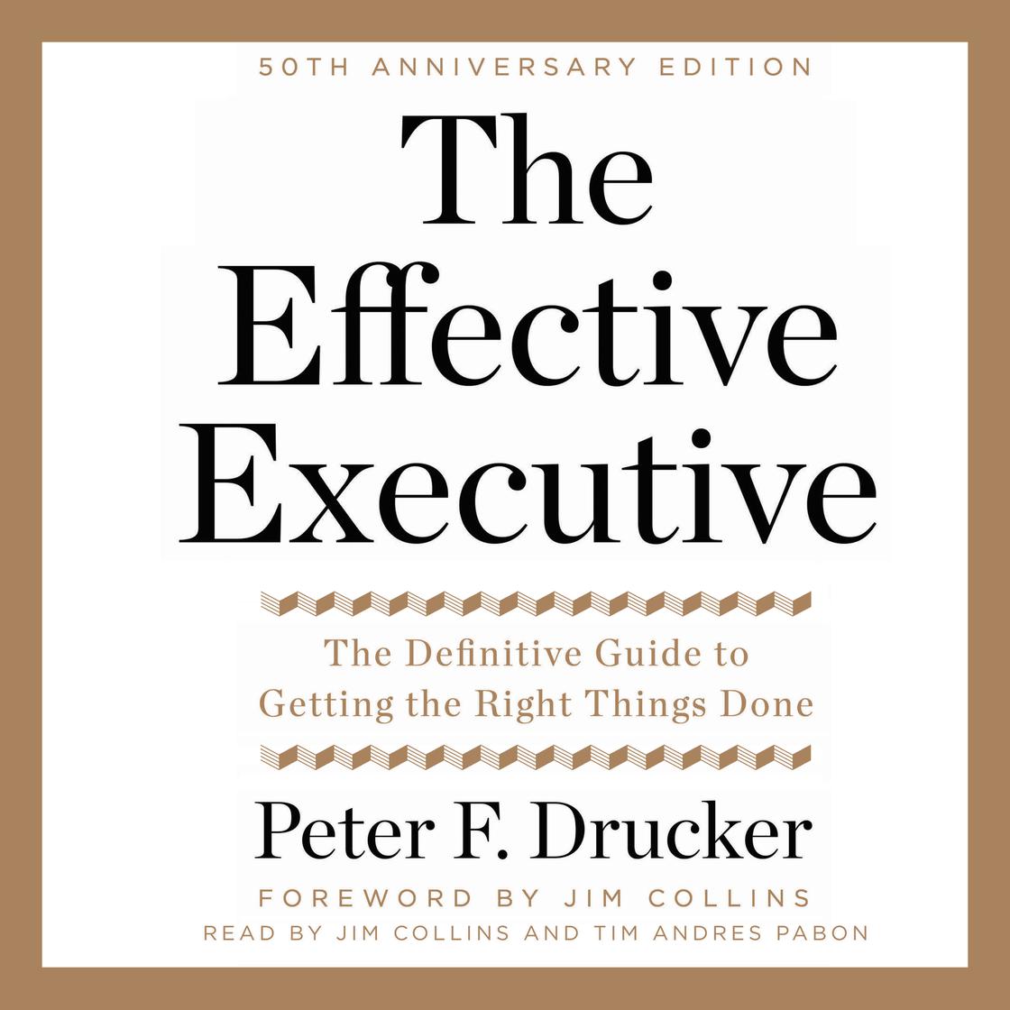 Peter F. Drucker - The Effective Executive Audiobook  