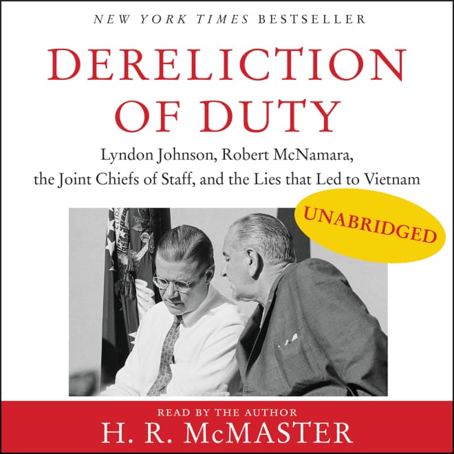 H. R. Mcmaster - Dereliction of Duty Audiobook  