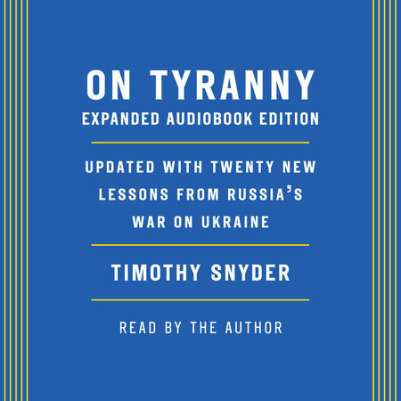 Timothy Snyder - On Tyranny Audiobook  