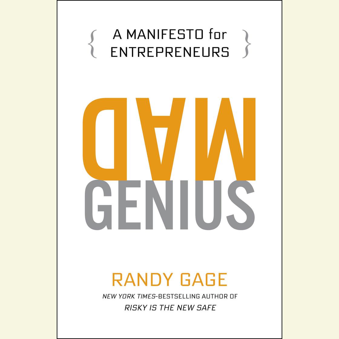 Randy Gage - Mad Genius Audiobook  