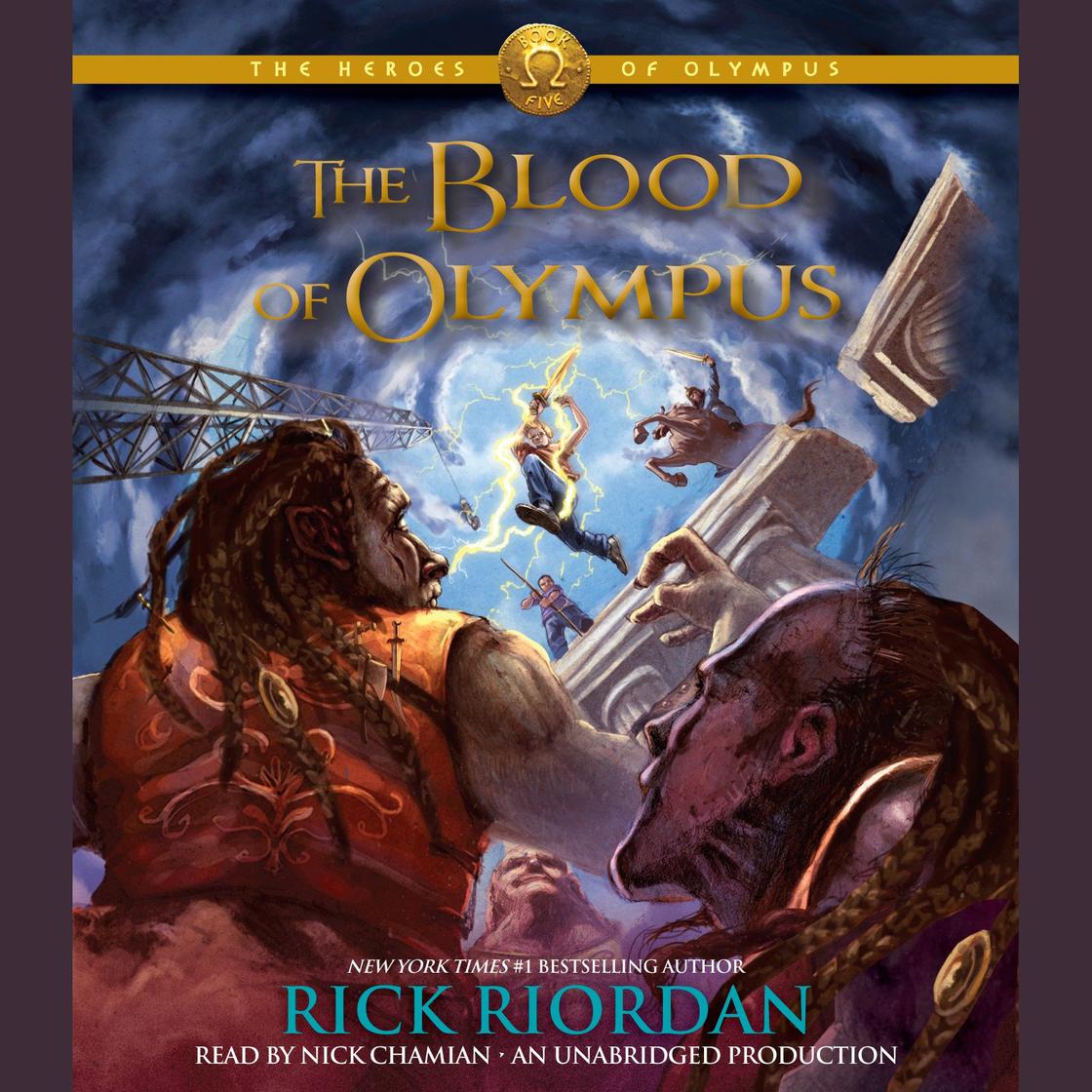 Rick Riordan - The Heroes of Olympus, Book Five The Blood of Olympus Audiobook  