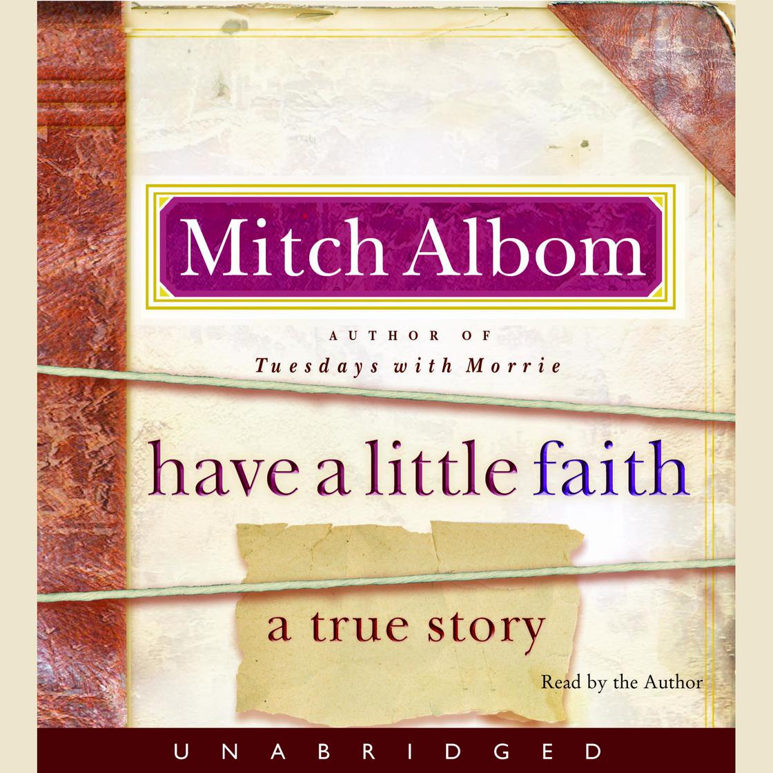 Mitch Albom - Have a Little Faith Audiobook  