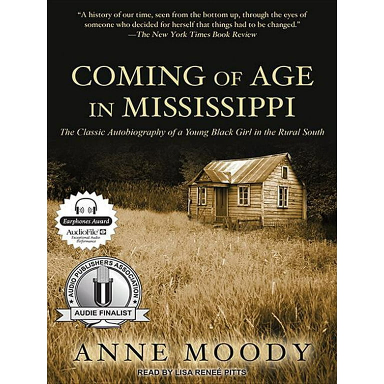 Anne Moody - Coming of Age in Mississippi Audiobook  