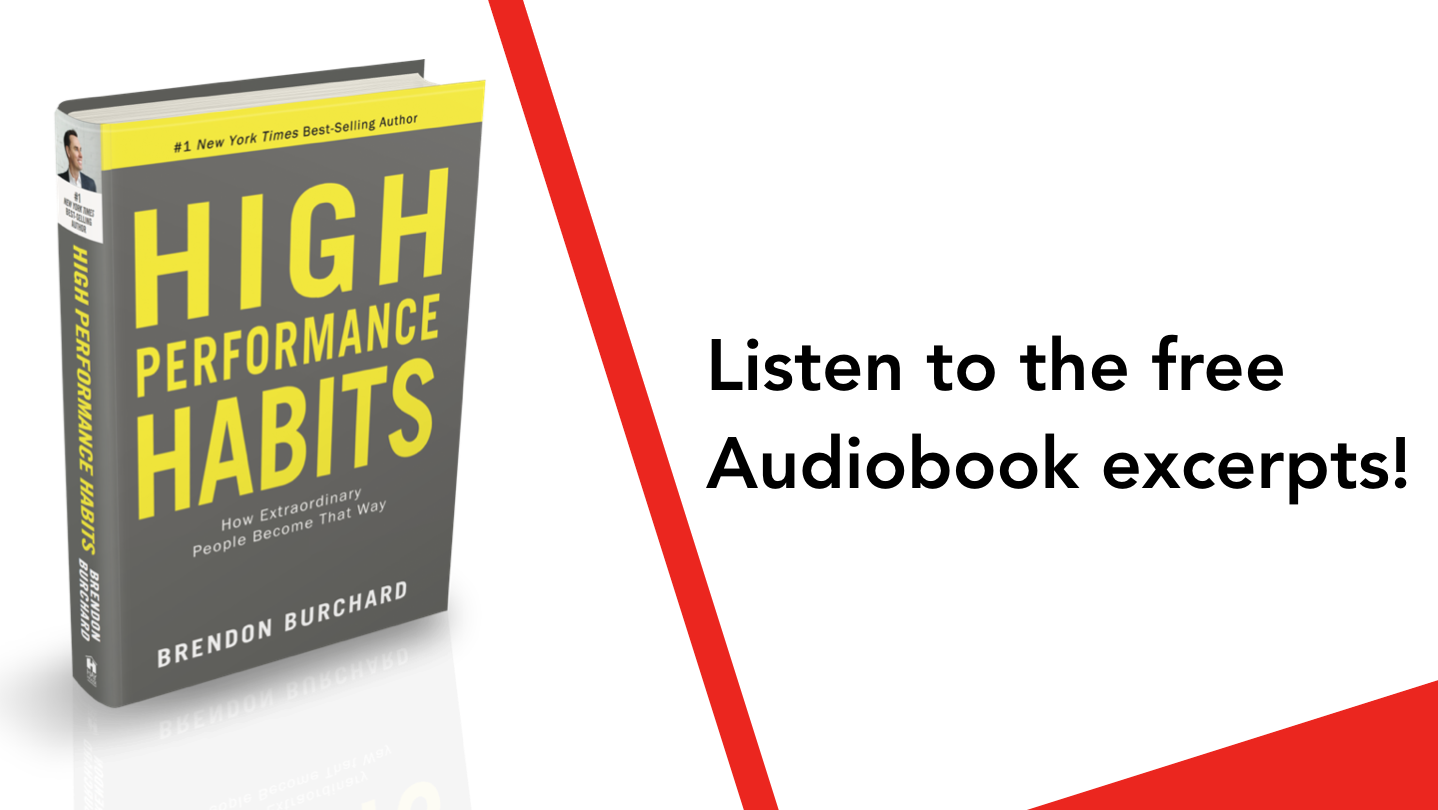 Brendon Burchard - High Performance Habits Audiobook  