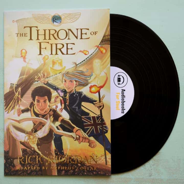 Kane Chronicles - The Throne of Fire Audiobook  