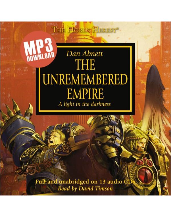 Warhammer 40K - The Unremembered Empire Audiobook: Epic Saga