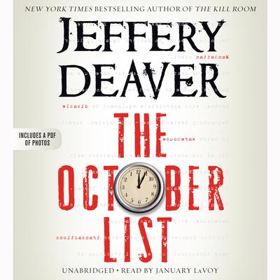 Jeffery Deaver - The October List Audiobook  