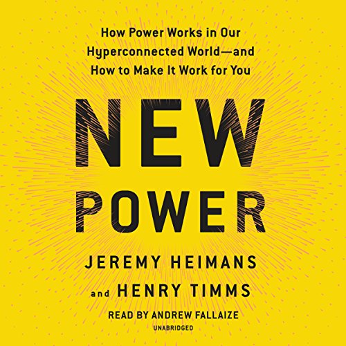 Jeremy Heimans – New Power Audiobook