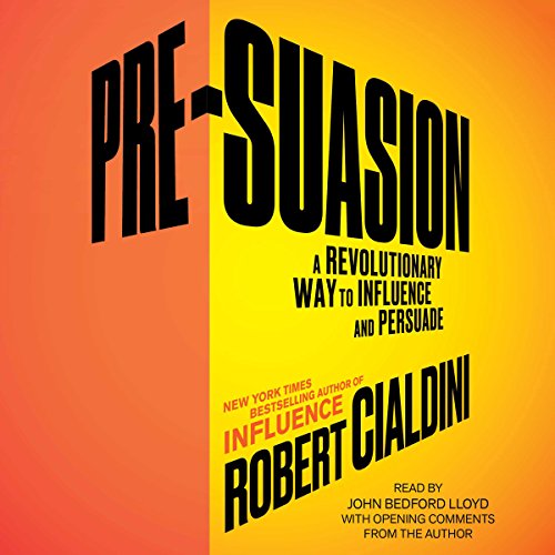 Pre-Suasion Audiobook by Robert B. Cialdini