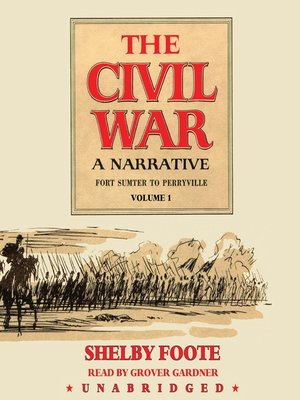 Shelby Foote – Civil War Volumes 1 Audiobook