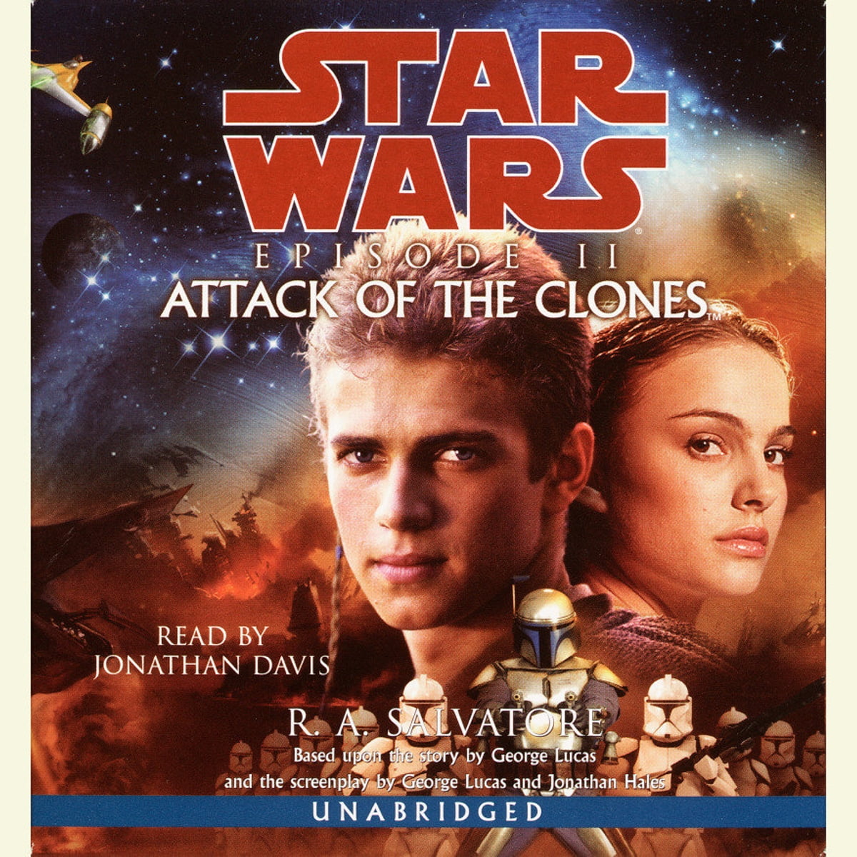 Attack of the Clones Audiobook by R. A. Salvatore  