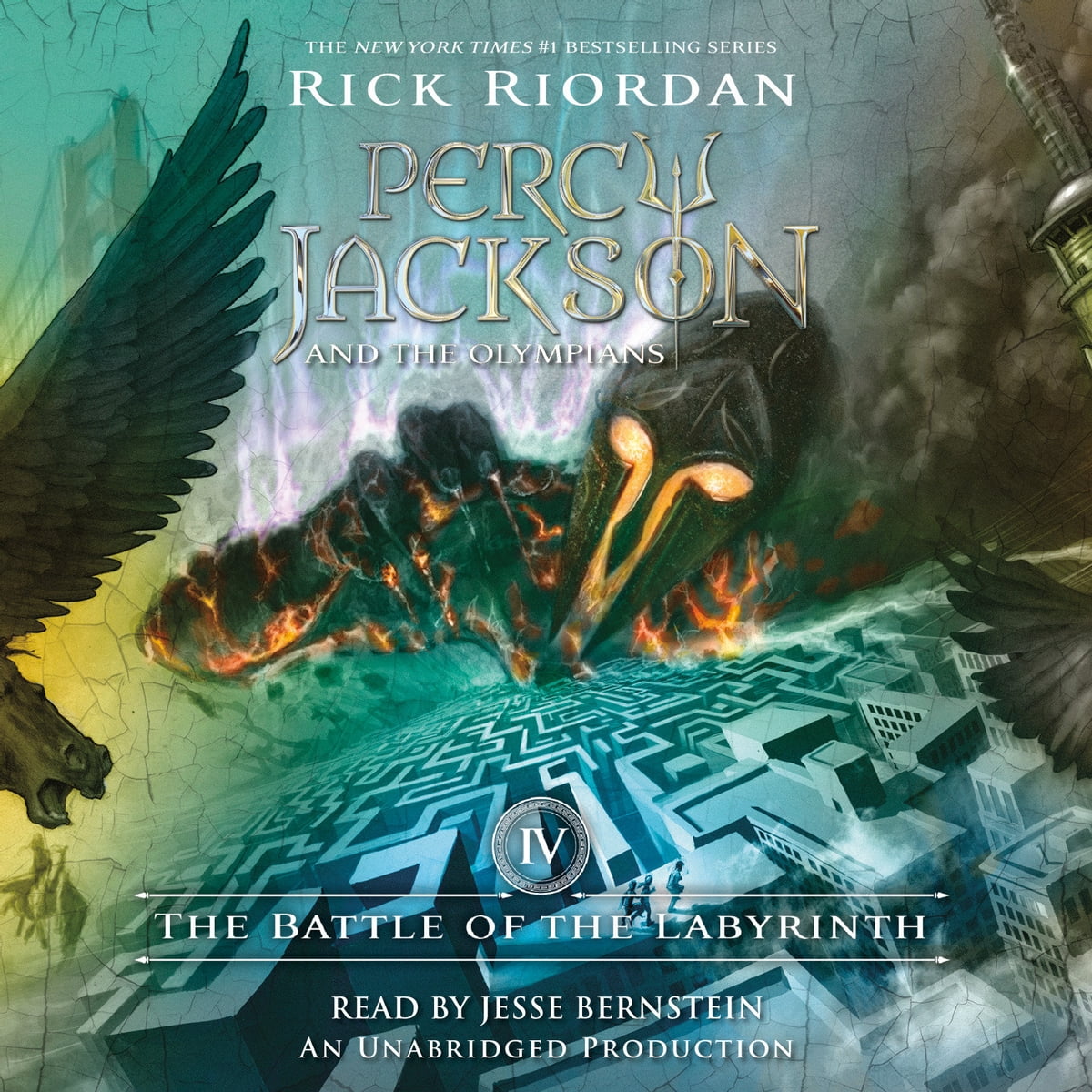 The Battle of the Labyrinth Audiobook - Rick Riordan  