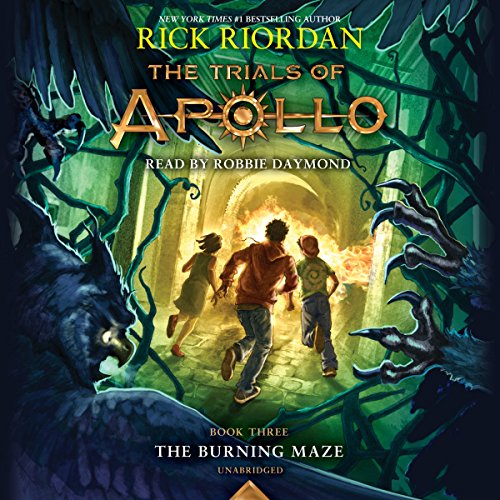 The Burning Maze Audiobook (Trials of Apollo, The Book Three)